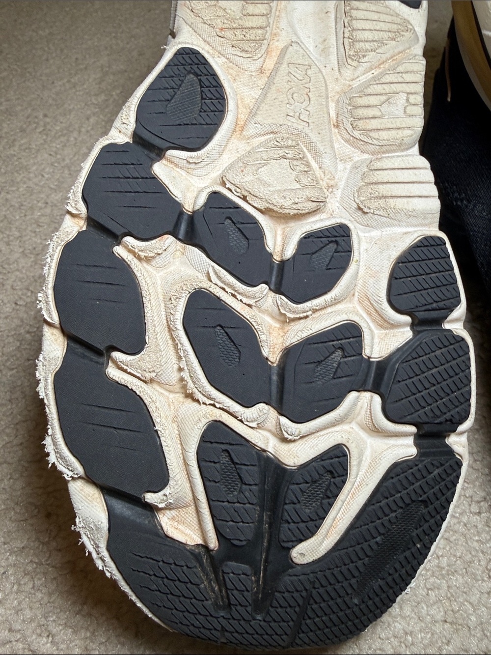Hoka Black and Gold Women's Athletic Running Shoes - Picture 8 of 13